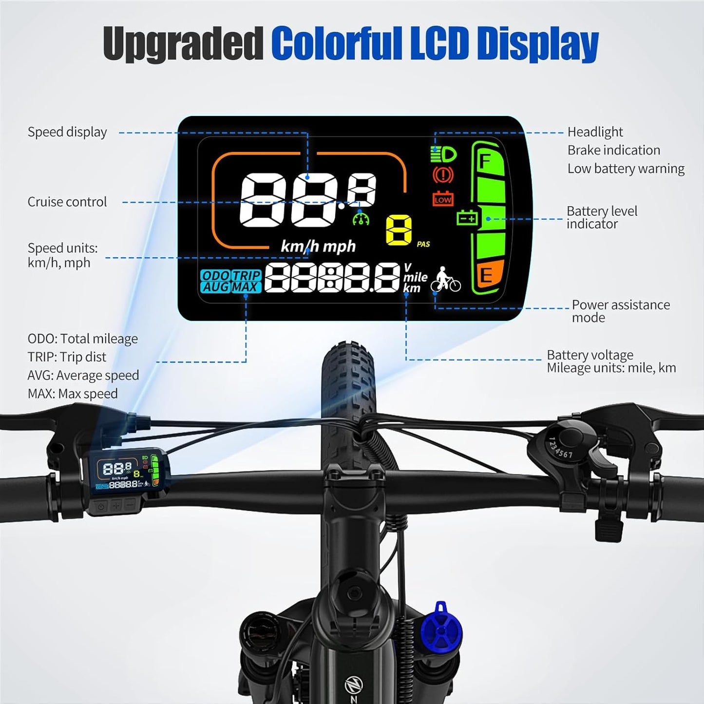 Electric Mountain Bike ZDZA