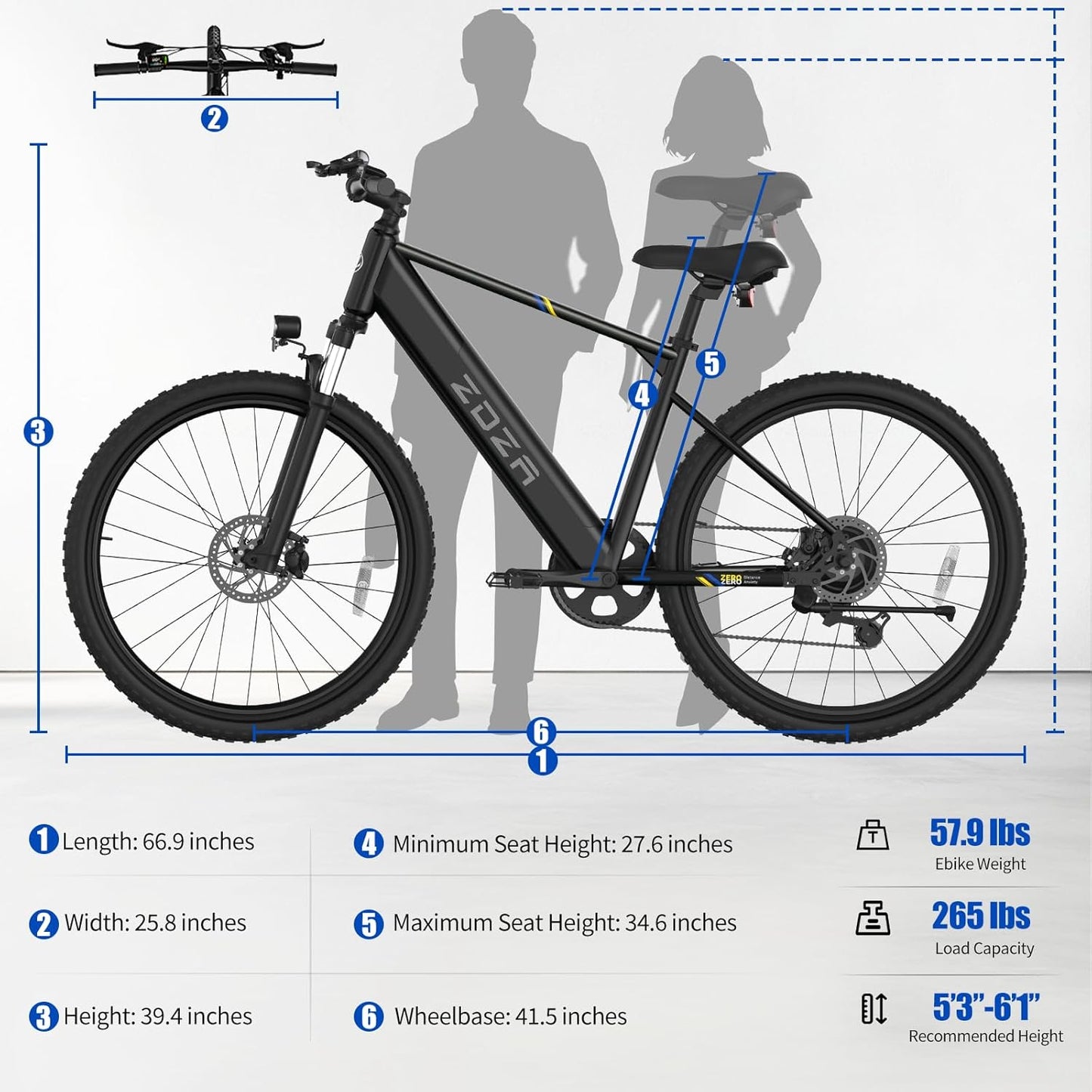 Electric Mountain Bike ZDZA